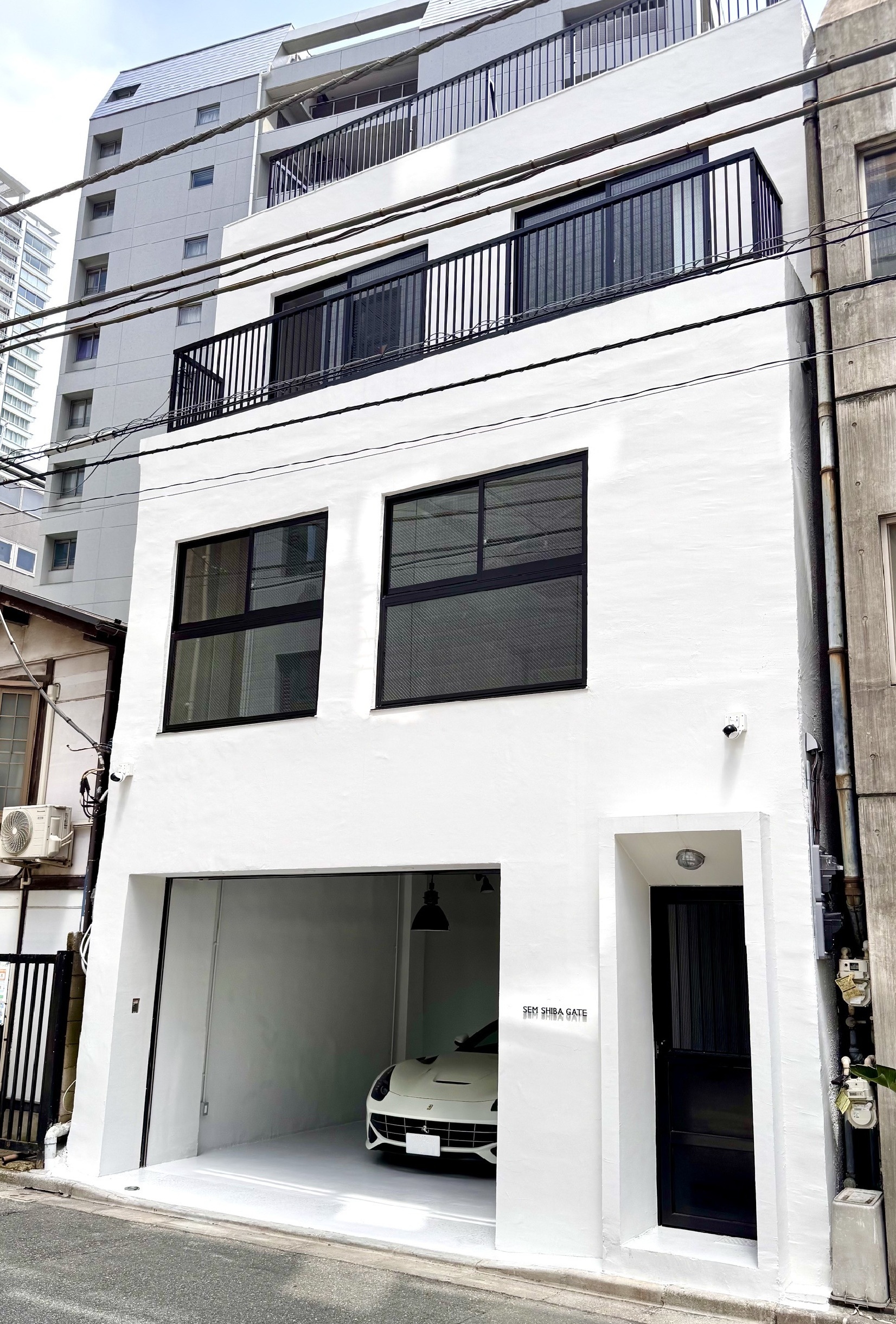 東京 港区 外観 ヴィンテージビル リノベーション後 SEM SHIBA GATE
